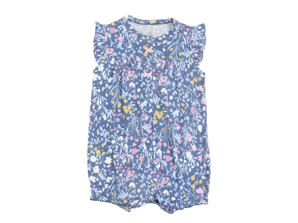 رامپر نوزادی دخترانه گلدار کارترز carters