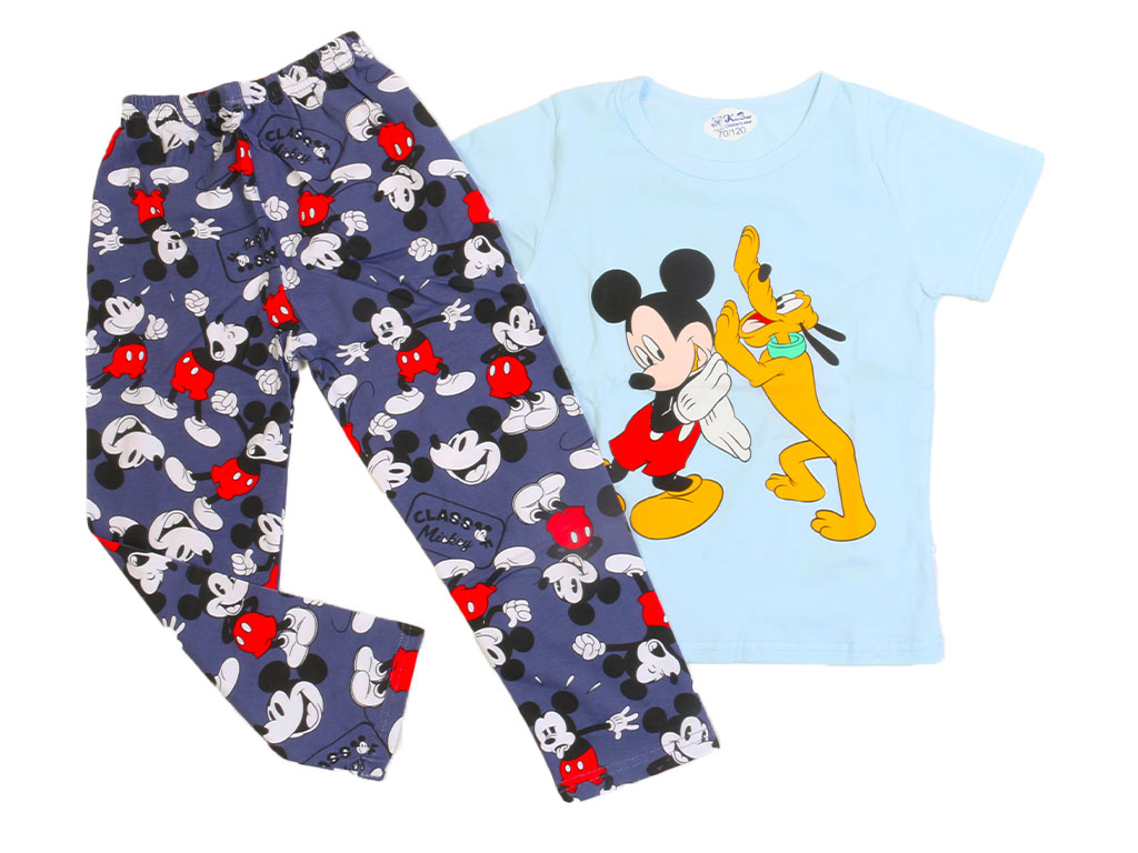 تیشرت و شلوار راحتی پسرانه طرح میکی موس