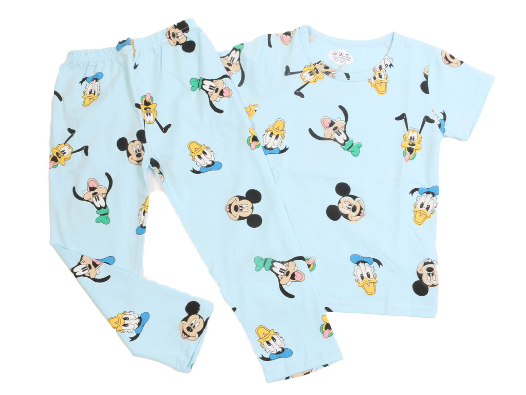 تیشرت و شلوار راحتی پسرانه طرح میکی موس و گوفی