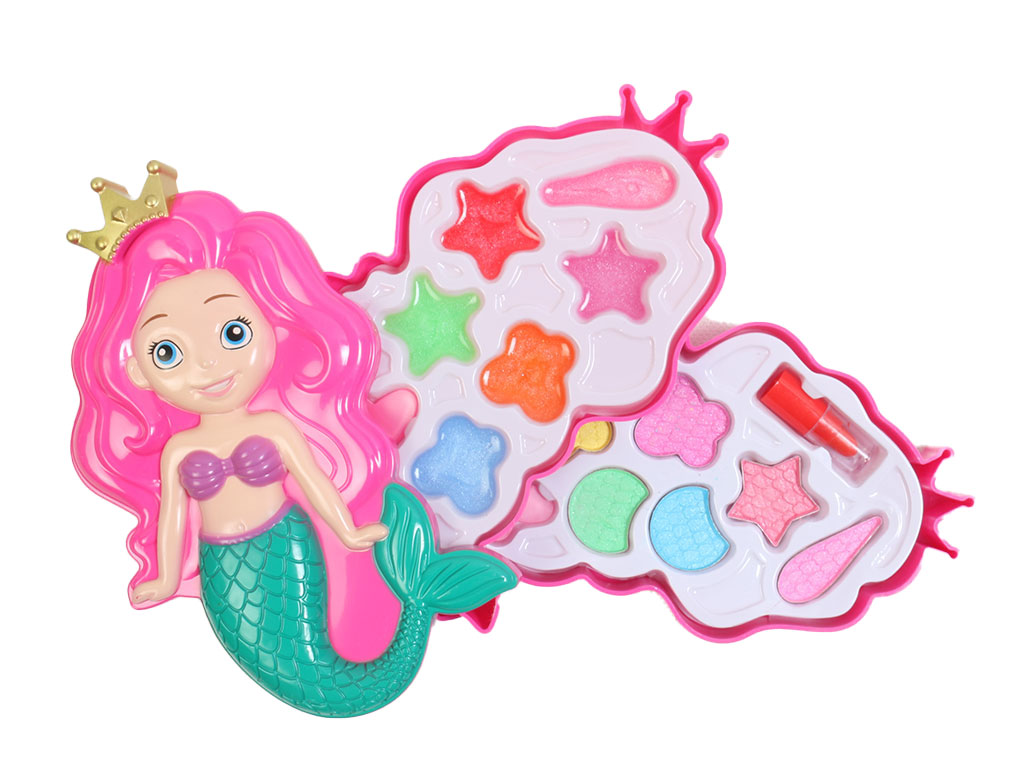 ست لوازم آرایش اسباب بازی طرح پری دریایی