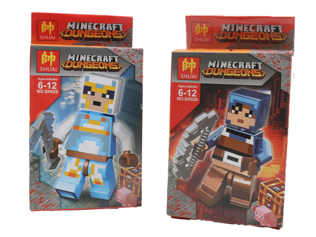 لگو ریز سری آدمک های ماین کرافت minecraft