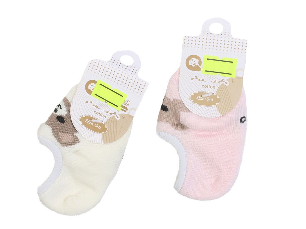 جوراب کالج نوزادی طرح دار (6-0 ماه)