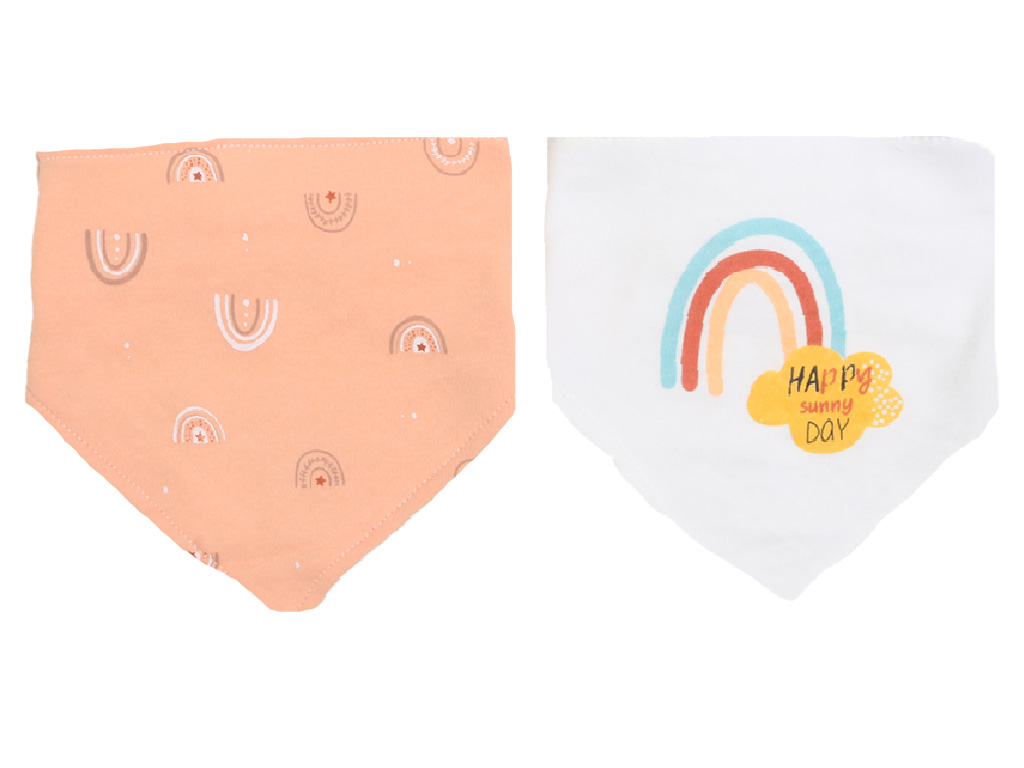 پیشبند دستمال گردنی حوله ای نوزادی londony baby لاندونی بیبی