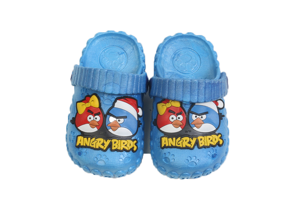 دمپایی جلو بسته پسرانه مدل اوزاکا تیام  طرح  ANGRY BIRDS