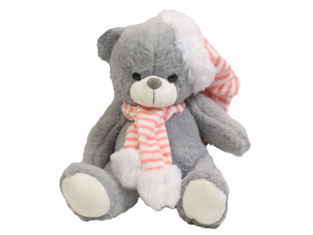 عروسک پولیشی طرح خرس خوابالو سایز متوسط