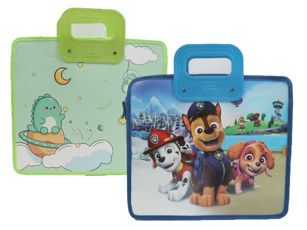 کیف طلقی دسته دار با طرح های کارتونی سویل sevil