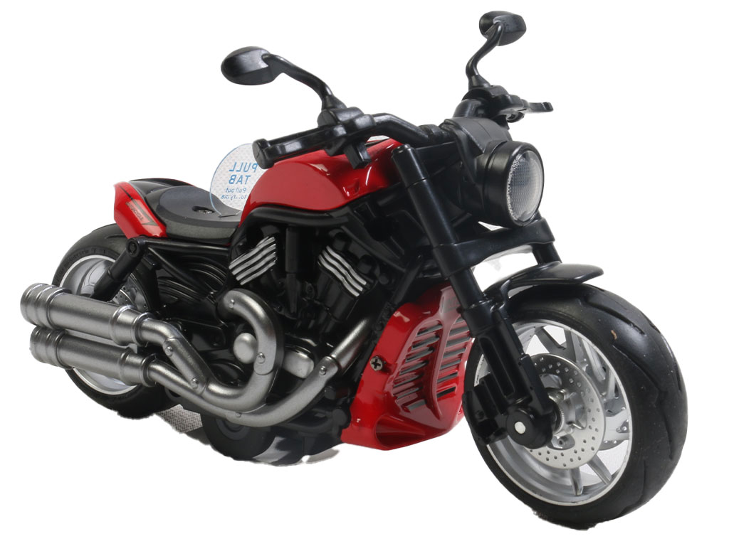 موتور فلزی عقب کش موزیکال و چراغدار اسباب بازی