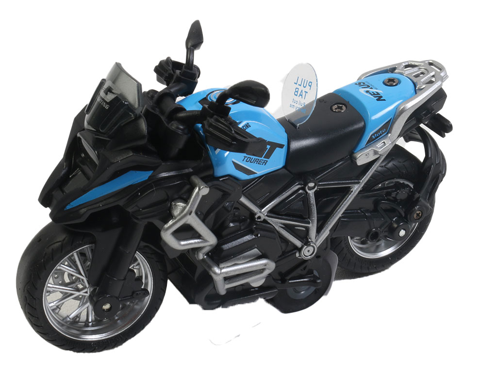 موتور فلزی عقب کش، موزیکال و چراغدار اسباب بازی