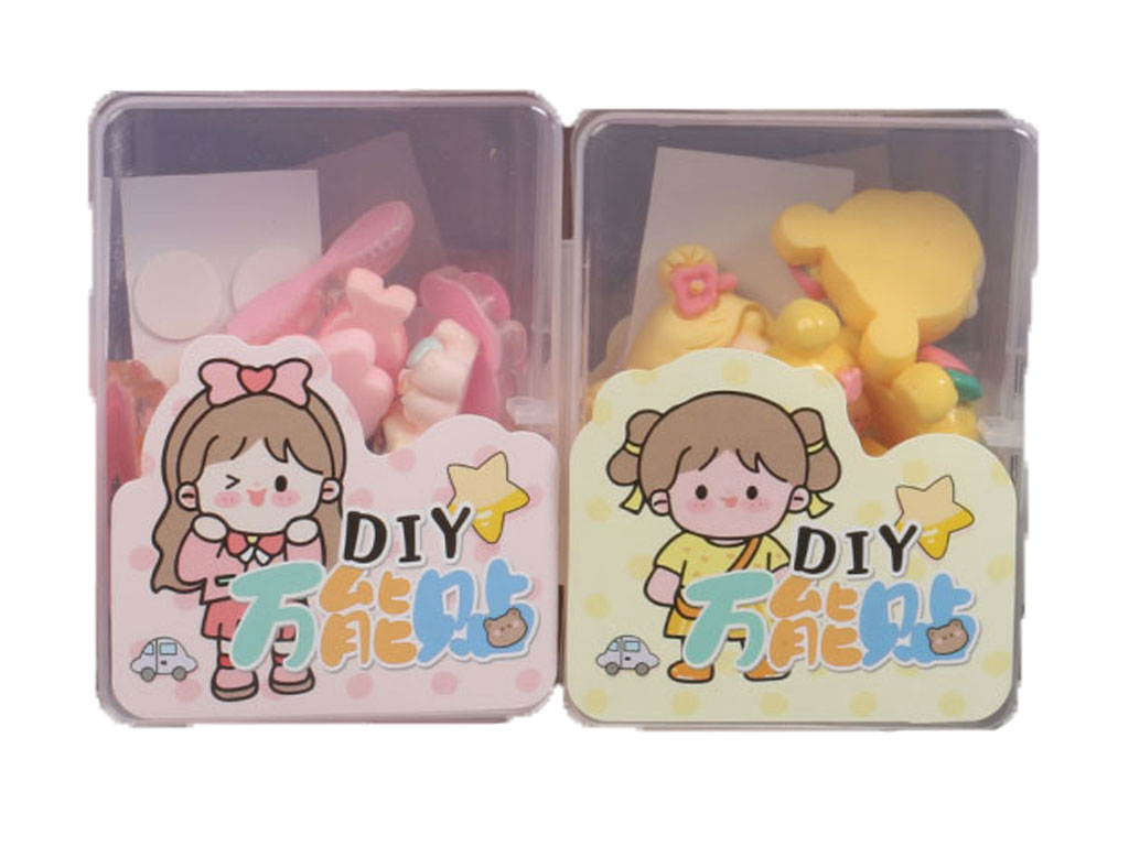 ست استیکر های فانتزی و تزئینی به همراه چسب