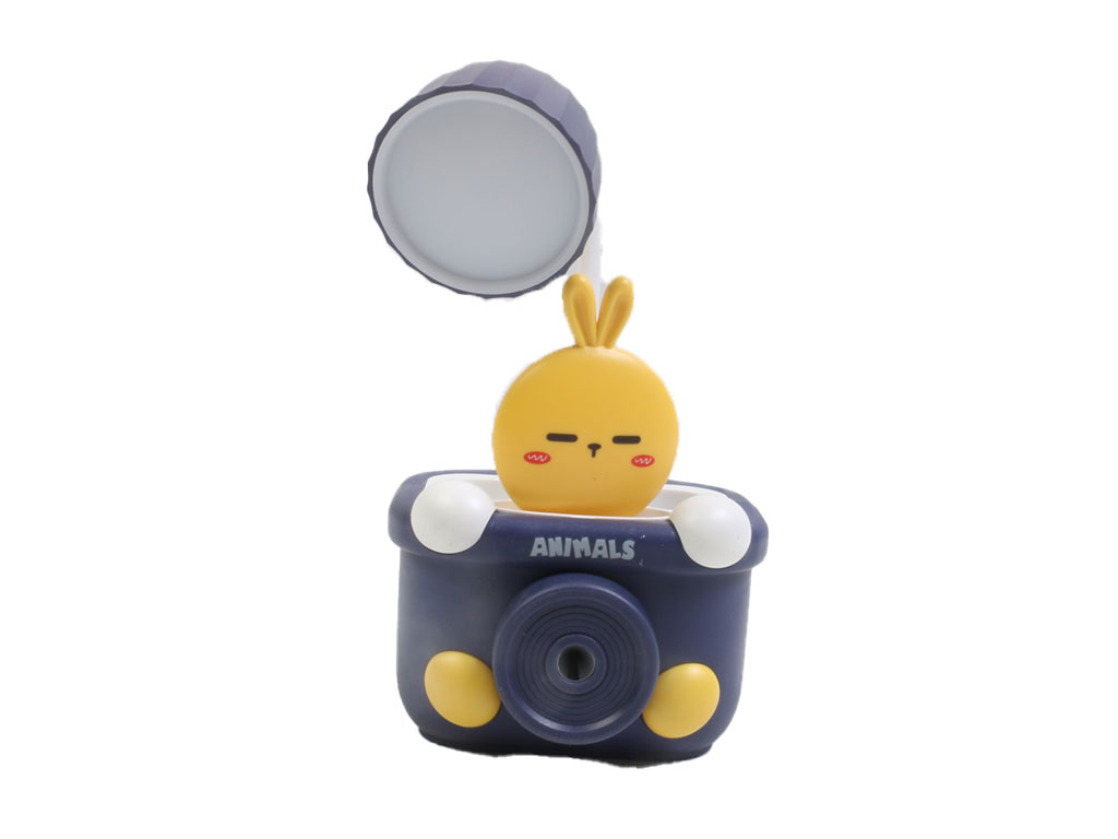 چراغ مطالعه و جا قلمی تراش دار طرح خرگوش