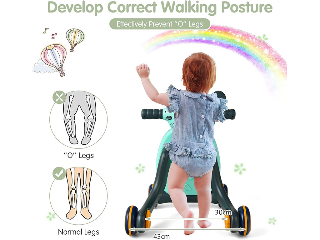 واکر موزیکال اسباب بازی طرح موتور وسپا baby walker