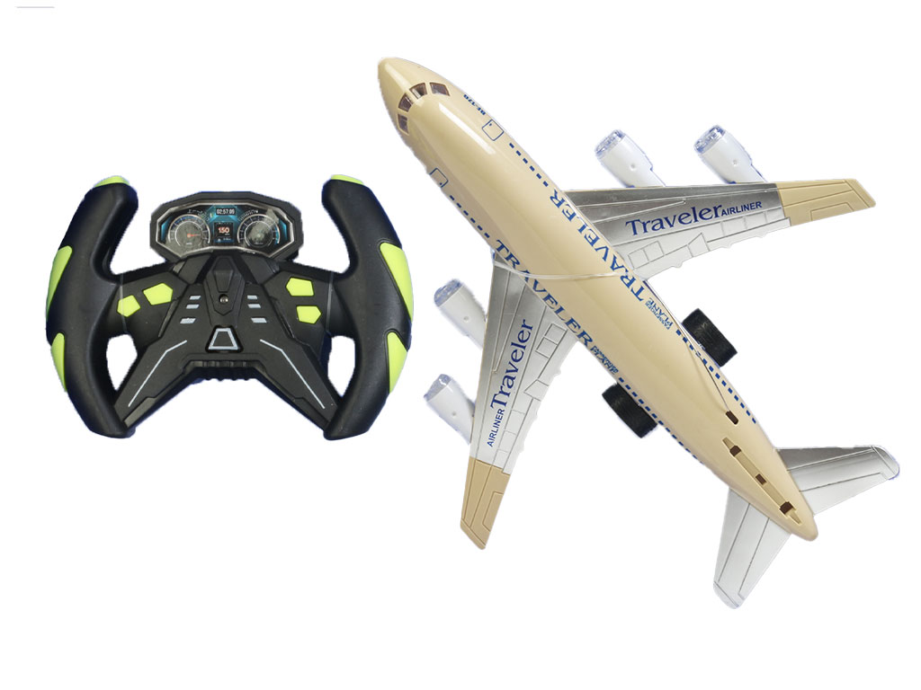 هواپیما چراغ دار کنترلی دارای حرکت اسباب بازی