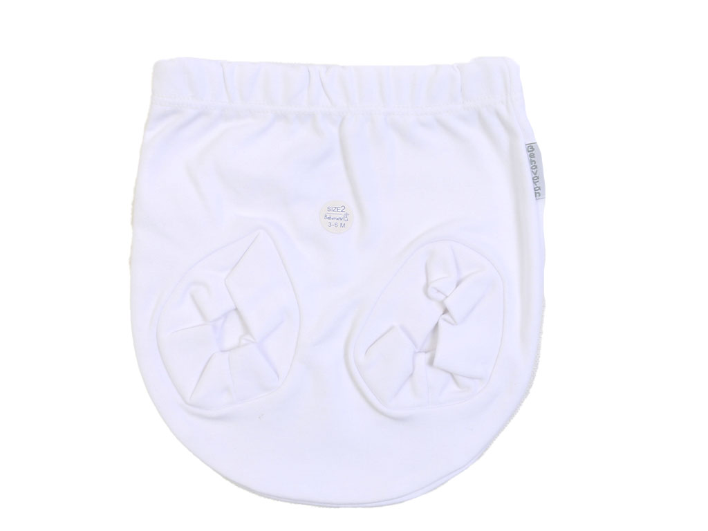 شورت عینکی نوزادی سفید رنگ  به آوران behavaran