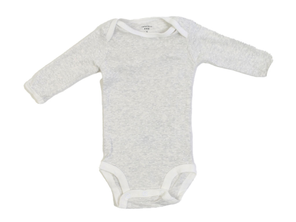 بادی آستین بلند نوزادی پسرانه 3 ماه کارترز CARTERS