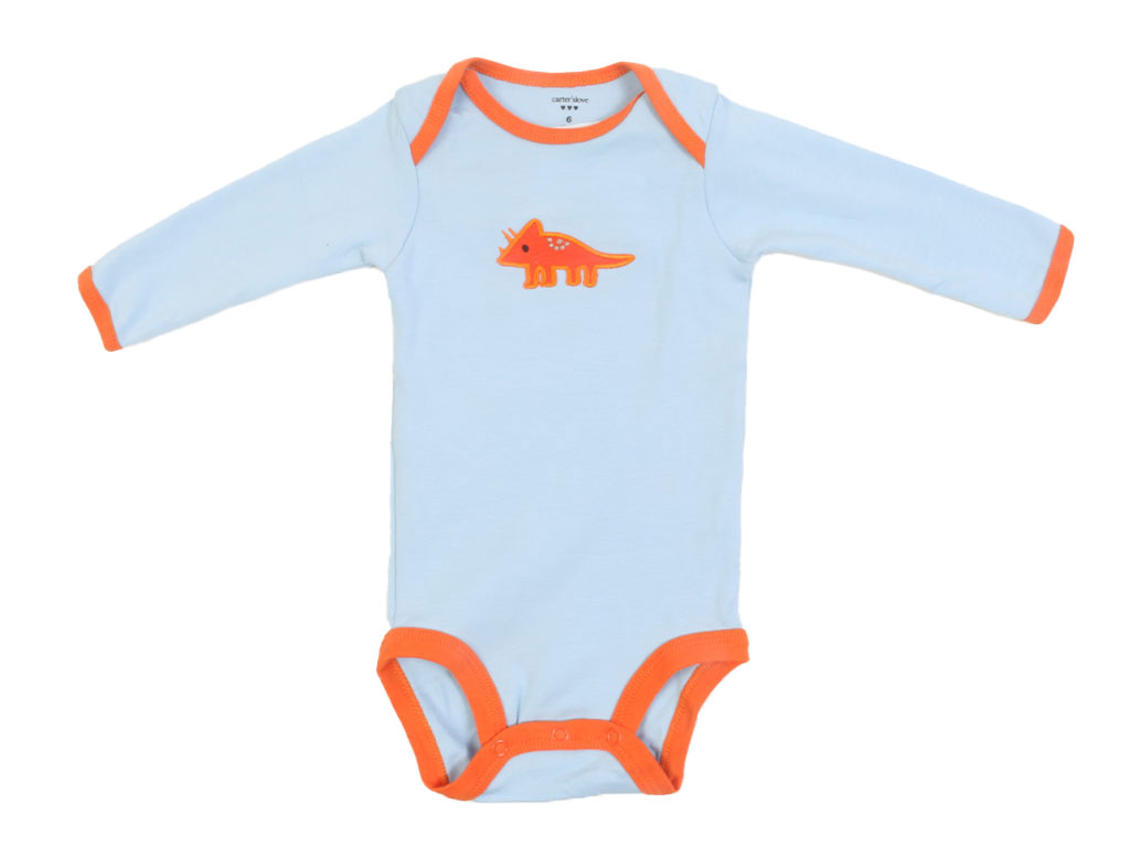بادی آستین بلند نوزادی پسرانه 6 ماه کارترز CARTERS
