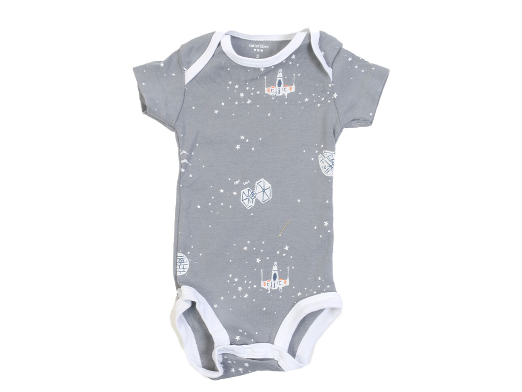 بادی آستین کوتاه نوزادی 3 ماه کارترز CARTERS