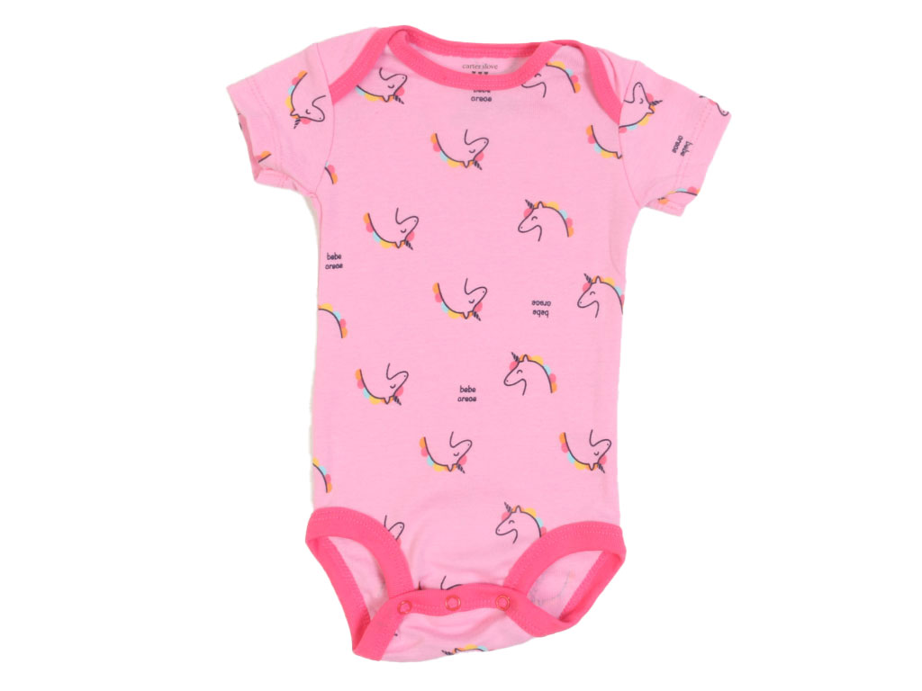 بادی آستین کوتاه نوزادی دخترانه 6 ماه کارترز CARTERS