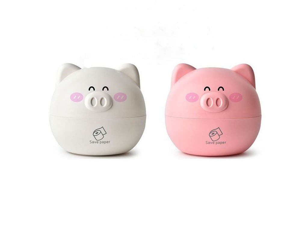 جا دستمال کاغذی فانتزی طرح خوک