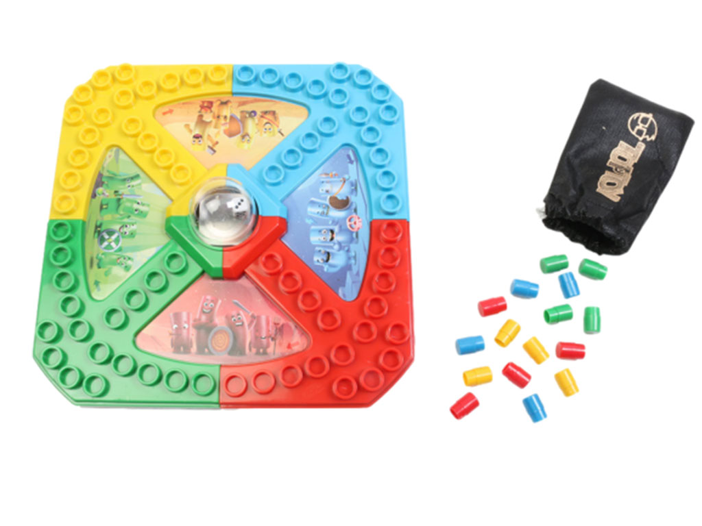 بازی فکری منچ مدل نبرد مهره ها تاپ توی top toy