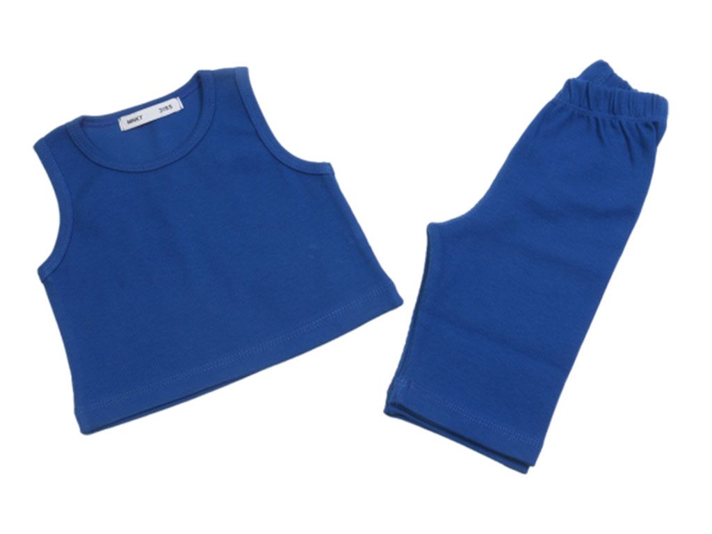 ست کراپ رکابی و شلوارک دخترانه مانکی monkey