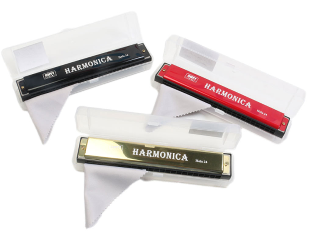 ساز دهنی هارمونیکا harmonica دی ام تی اس DMTS.24H مدل جعبه ای