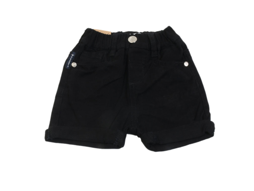 شلوارک کتان مشکی رنگ نوزاد و کودک آرمانی بیبی Armani baby