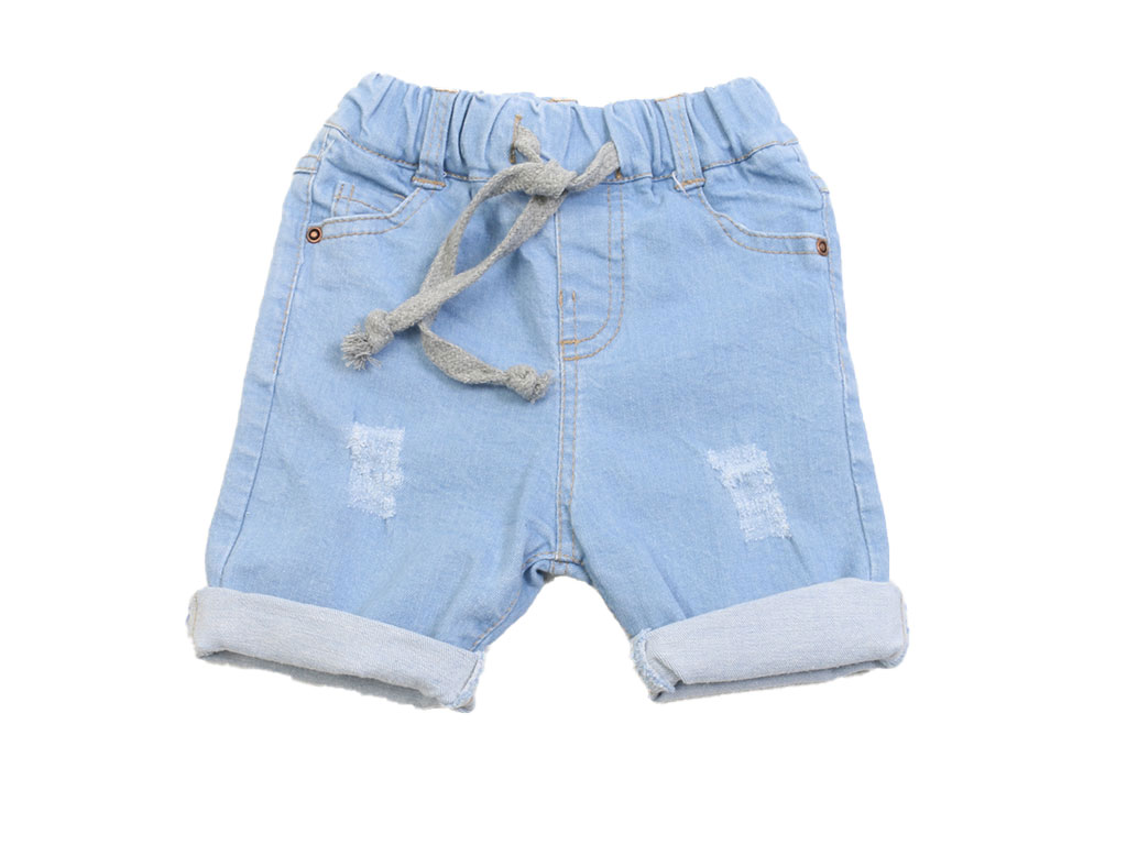 شلوارک جین نوزادی آبی رنگ zara