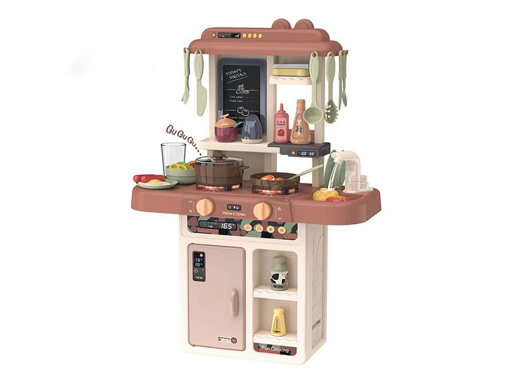 ست آشپزخانه موزیکال و چراغ دار اسباب بازی (سایز بزرگ/36 تکه)