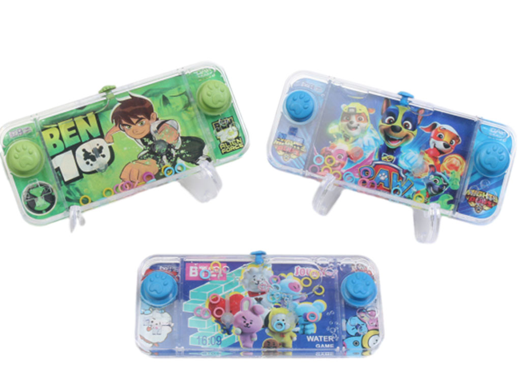 واترگیم دو دکمه اسباب بازی طرح شخصیت های کارتونی