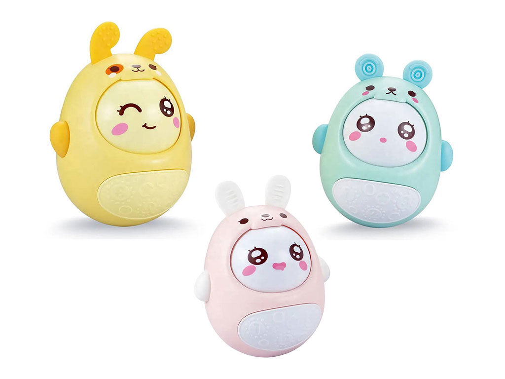 جغجغه تعادلی طرح دار اسباب بازی