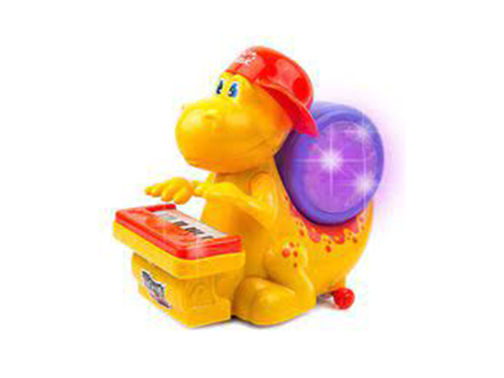 دایناسور موزیکال و چراغ دار اسباب بازی