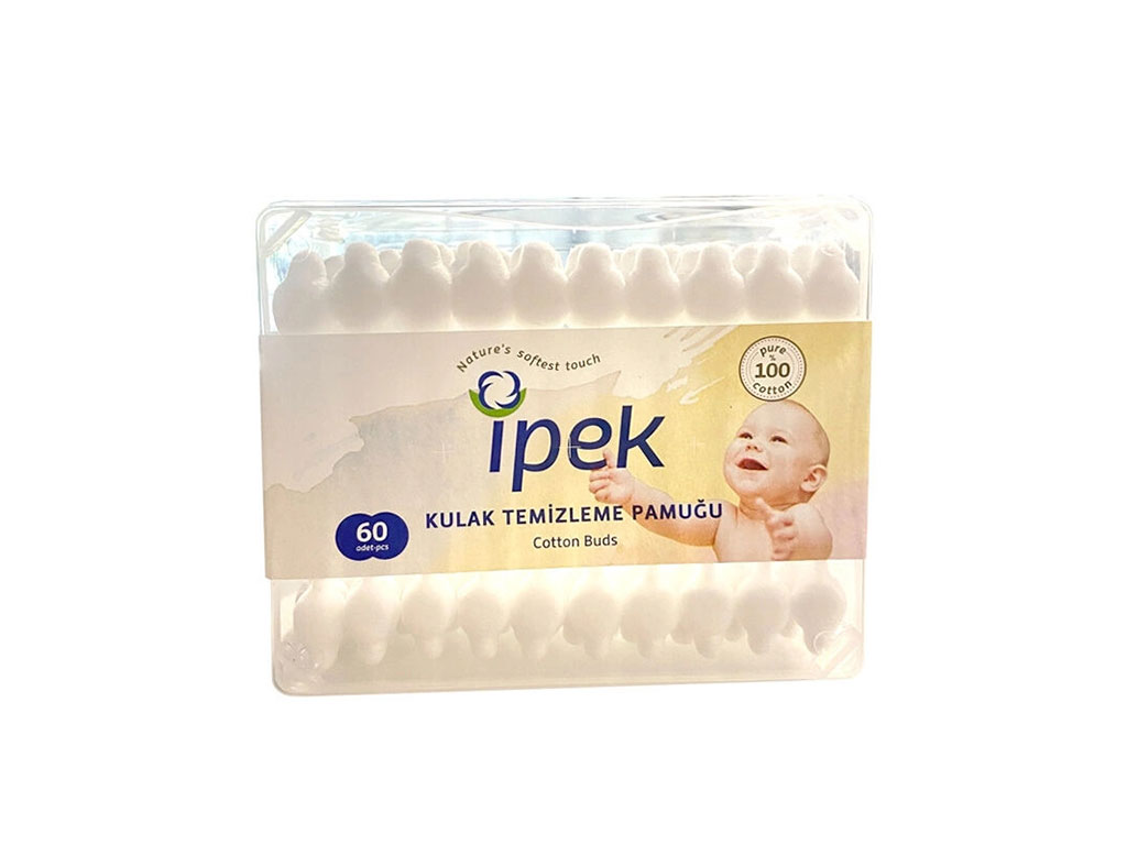 گوش پاک کن  60 عددی ایپک  IPEK