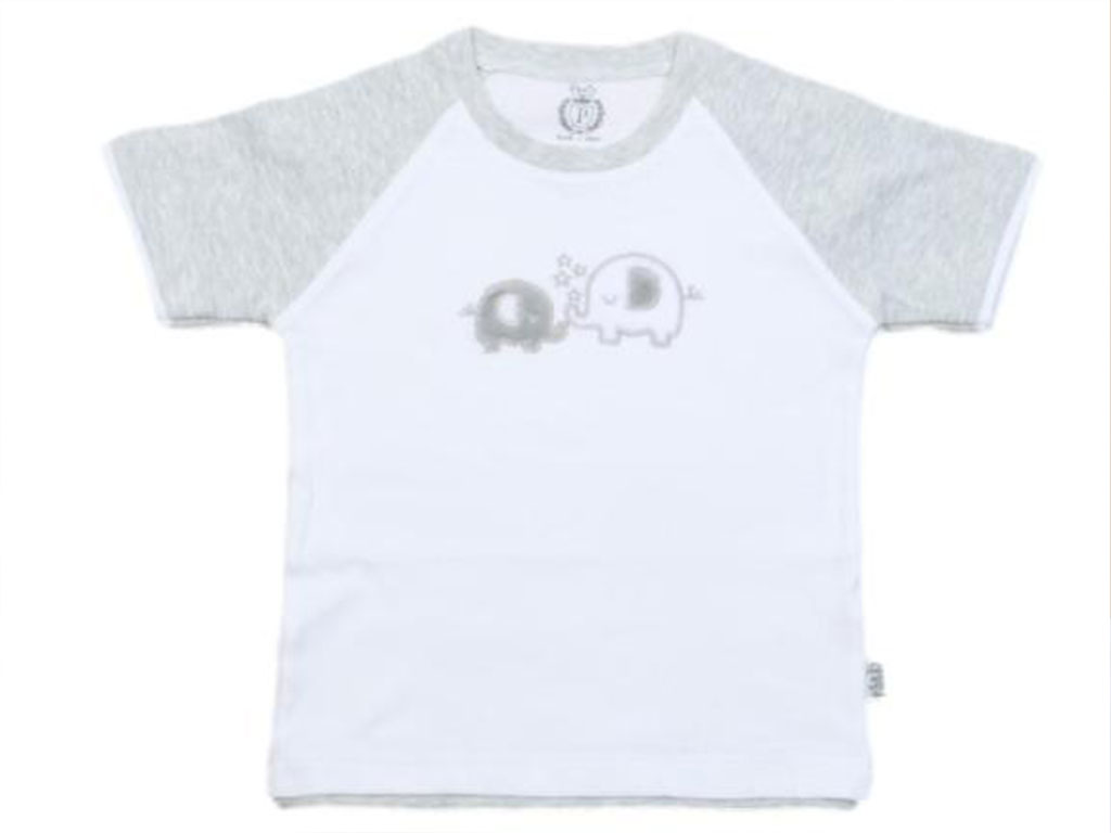 بلوز آستین کوتاه پسرانه طرح الفنت پاریز Pariz