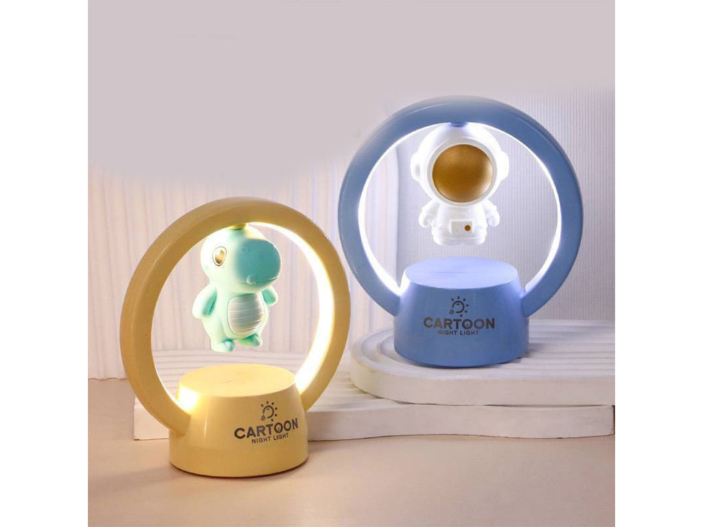 چراغ خواب حلقه ای دایناسور و فضانورد شارژی