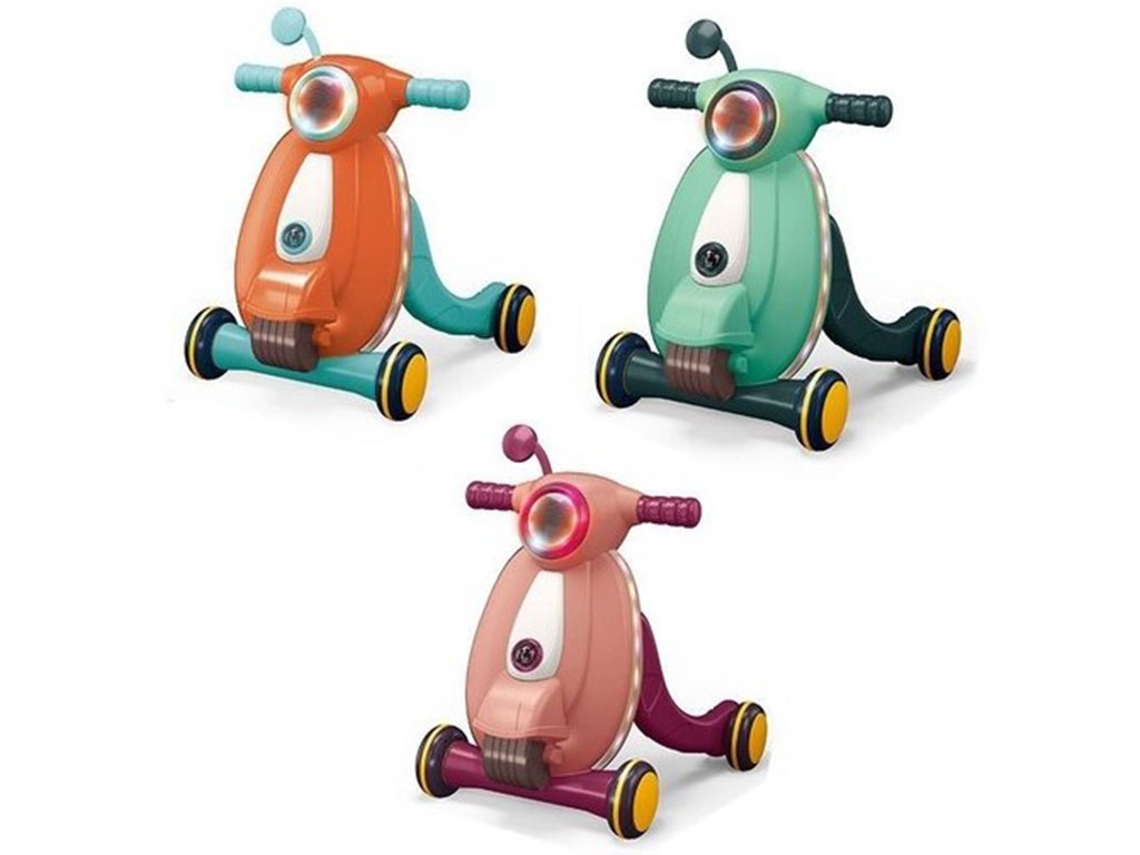واکر موزیکال اسباب بازی طرح موتور وسپا baby walker