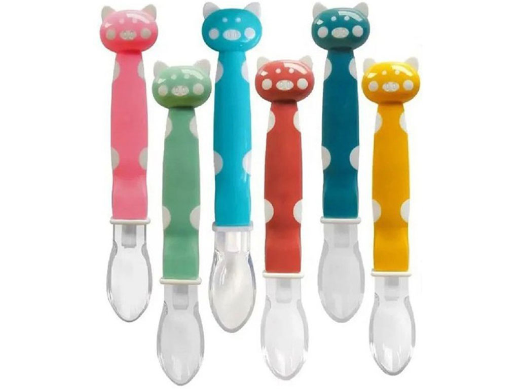 قاشق سیلیکونی نوزادی مام لاو mumlove