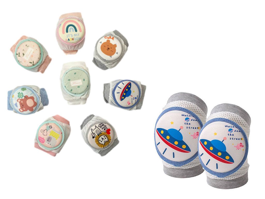 زانوبند نوزادی مدل چاپی با پد اسفنجی