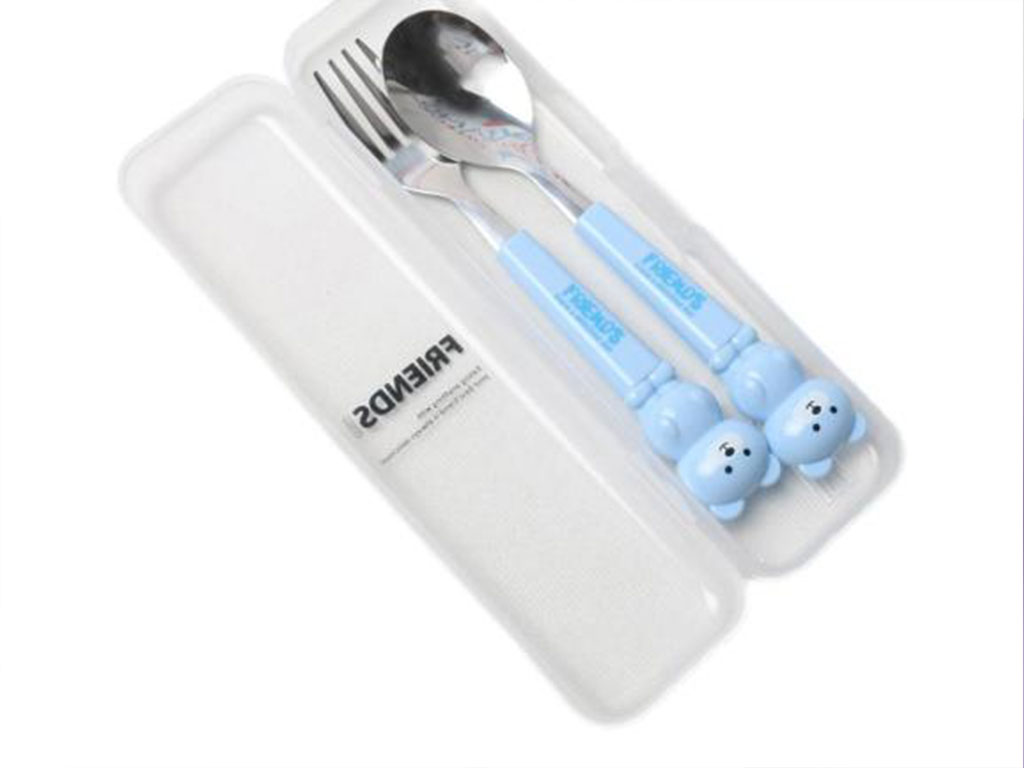 ست قاشق و چنگال کودک طرح خرس