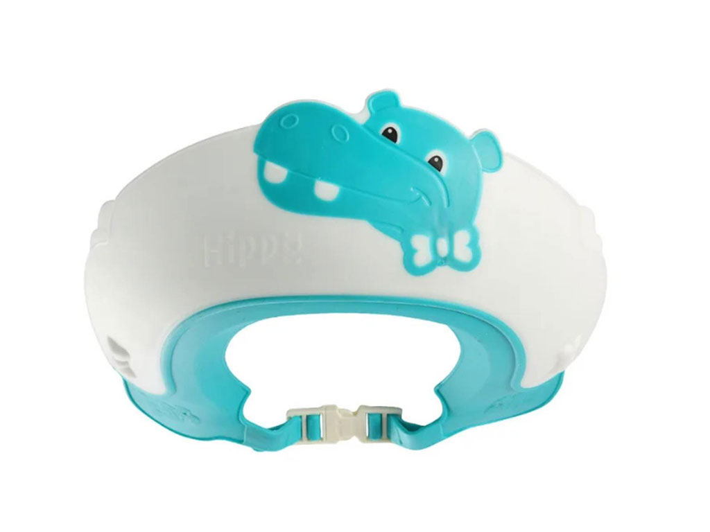 کلاه محافظ حمام نوزاد و کودک طرح اسب آبی