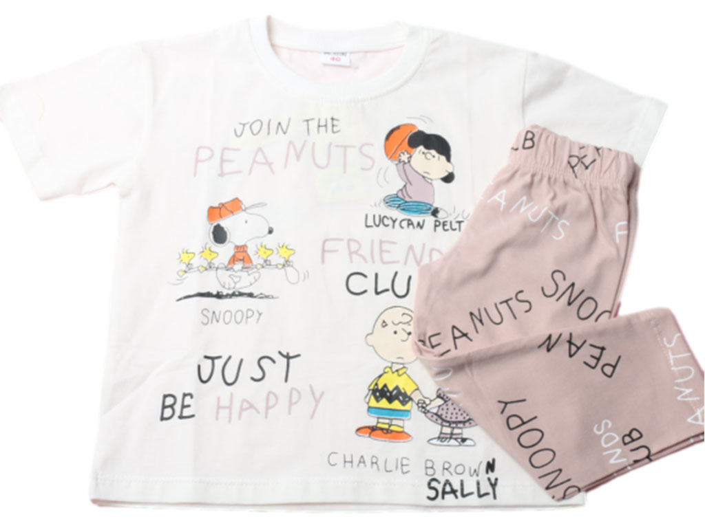 تیشرت و شلوارک راحتی پسرانه طرح اسنوپی مبین Mobin