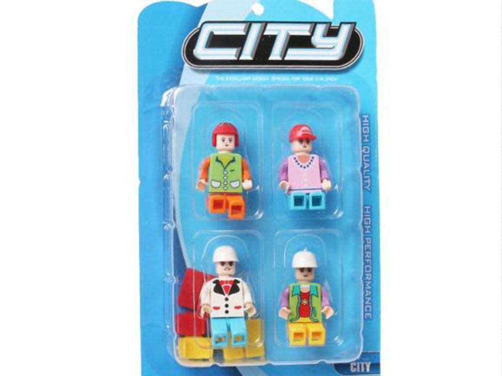 لگو آدمک 4 عددی شخصیت های مختلف اسباب بازی