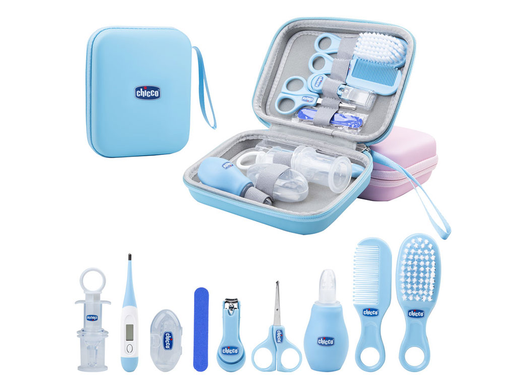 ست بهداشتی نوزادی 9 تکه به همراه کیف چیکو chicco