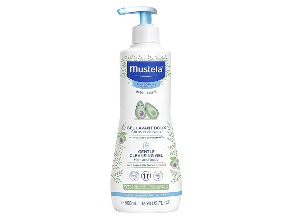 شامپو سر و بدن  درمو کلینزینگ 500 میل موستلا mustela