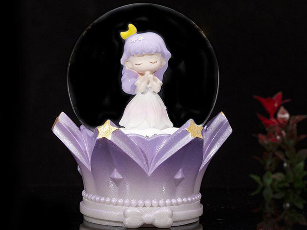 گوی چراغ دار طرح فرشته (سایز کوچک)