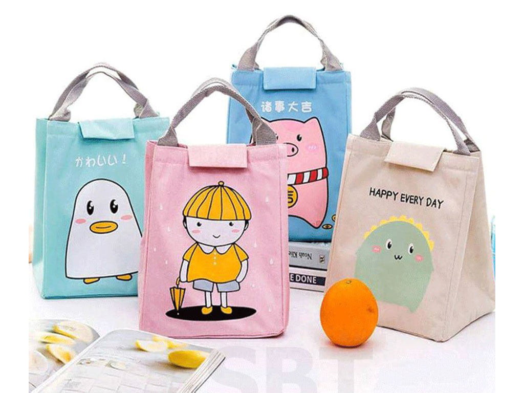 کیف ظرف غذا عایق دار دارای دسته کوتاه 