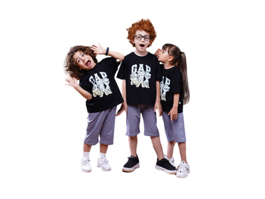 تیشرت مشکی چاپدار سگ های نگهبان زیرو zero