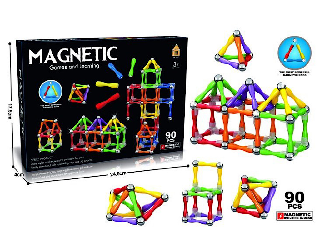 لگو مگ مغناطیسی 90 قطعه Magnetic