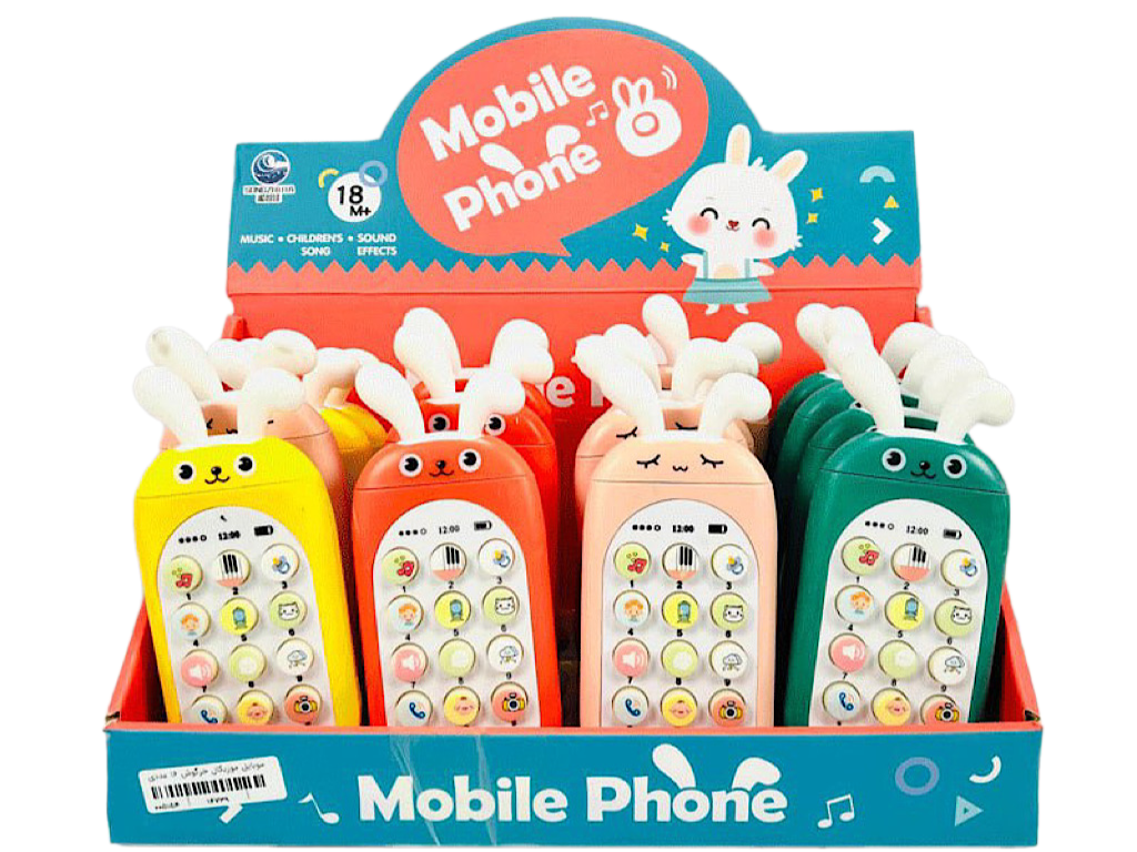 موبایل موزیکال خرگوش (دارای بند)