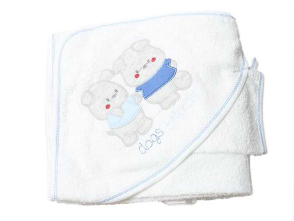 حوله کلاهدار نوزادی  با لیف  FLEXI