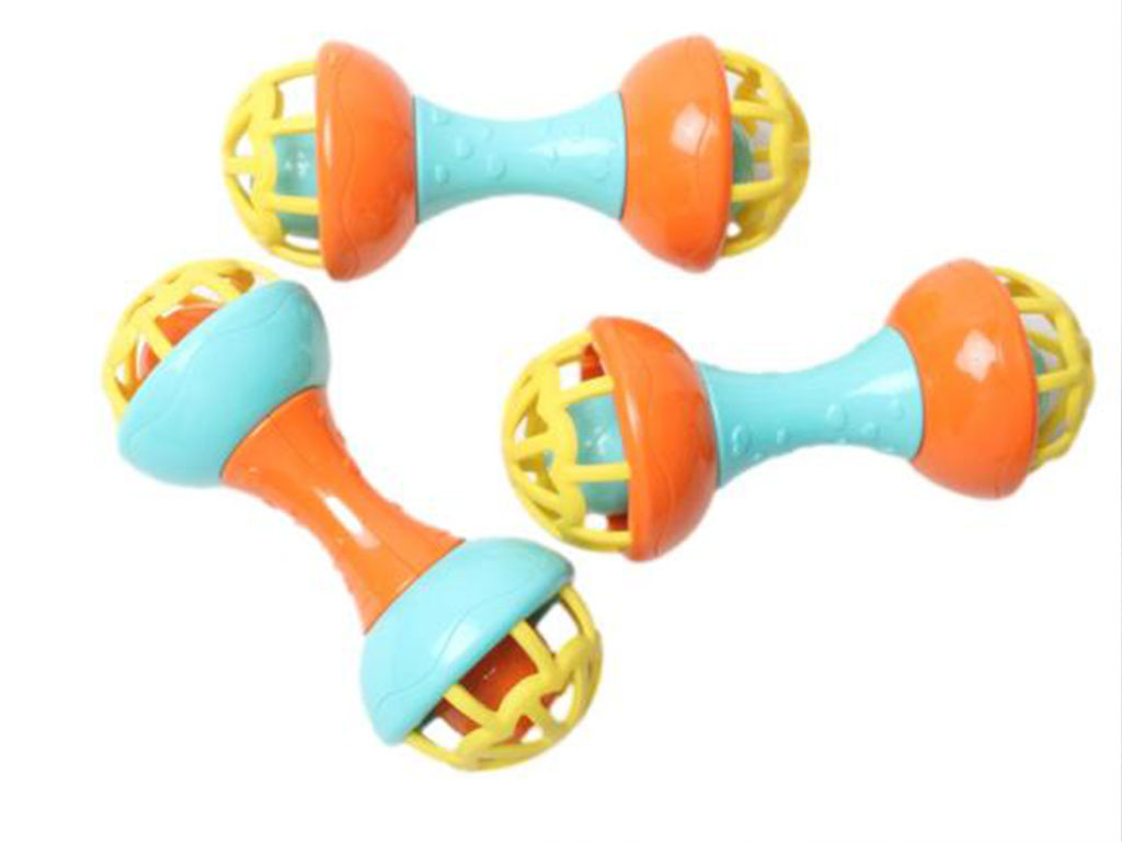 جغجغه دندانگیر نوزادی طرح دمبل